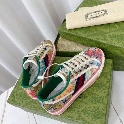 High Quality Luxury Gucci 1977 Classic Series Lovers Canvas Shoes product detail