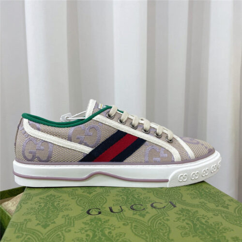 High Quality Luxury Gucci 1977 Classic Series Lovers Canvas Shoes – Style 45043 product detail