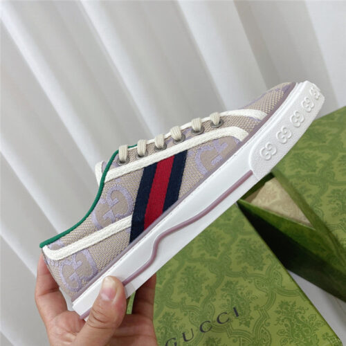 High Quality Luxury Gucci 1977 Classic Series Lovers Canvas Shoes – Style 45043 product detail