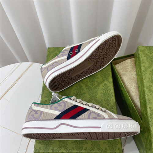 High Quality Luxury Gucci 1977 Classic Series Lovers Canvas Shoes – Style 45043 product detail
