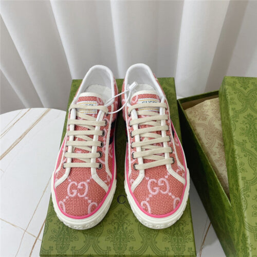 High Quality Luxury Gucci 1977 Classic Series Lovers Canvas Shoes – Style 76115 product detail