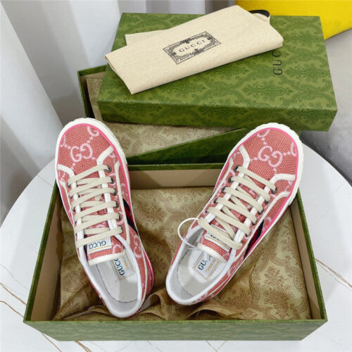 High Quality Luxury Gucci 1977 Classic Series Lovers Canvas Shoes – Style 76115 product detail