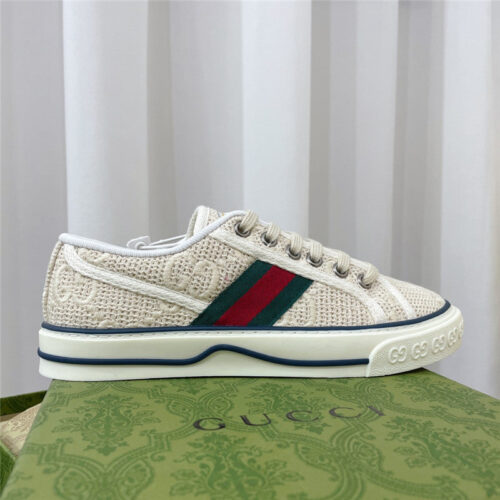 High Quality Luxury Gucci 1977 Classic Series Lovers Canvas Shoes – Style 72723 product detail