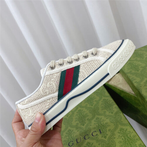 High Quality Luxury Gucci 1977 Classic Series Lovers Canvas Shoes – Style 72723 product detail
