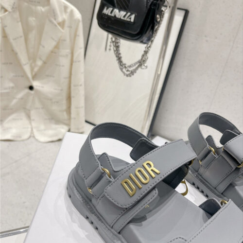 High Quality Luxury Dior Mizza Pattern Dioract Sandals product detail