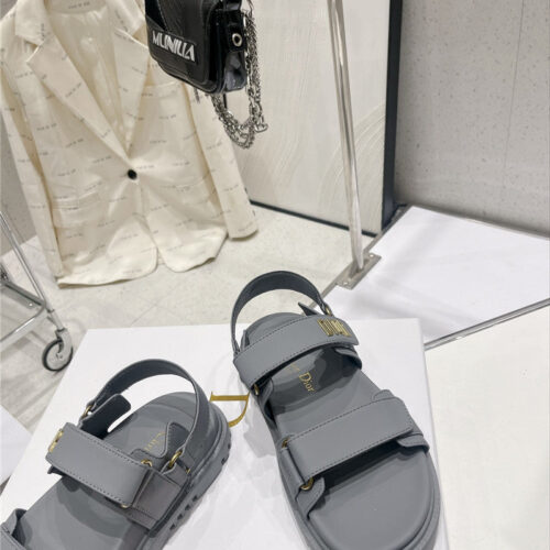 High Quality Luxury Dior Mizza Pattern Dioract Sandals product detail