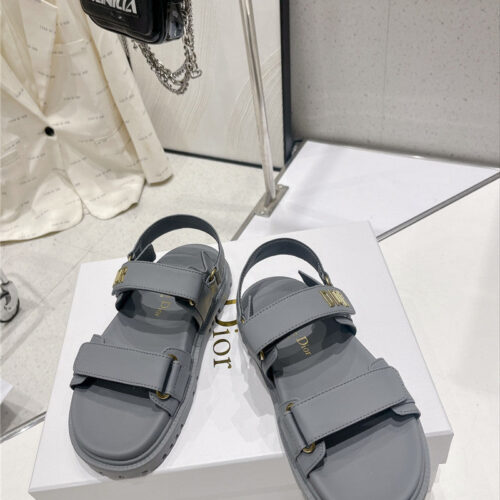 High Quality Luxury Dior Mizza Pattern Dioract Sandals product detail