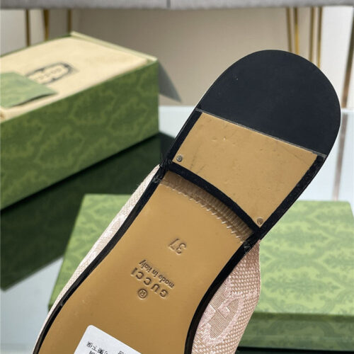 High Quality Luxury Gucci Latest Color Classic Fashion Flat Slippers product detail