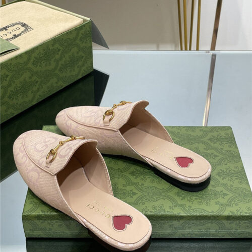 High Quality Luxury Gucci Latest Color Classic Fashion Flat Slippers product detail