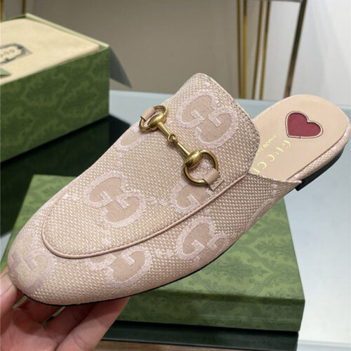 High Quality Luxury Gucci Latest Color Classic Fashion Flat Slippers product detail
