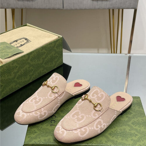 High Quality Luxury Gucci Latest Color Classic Fashion Flat Slippers
