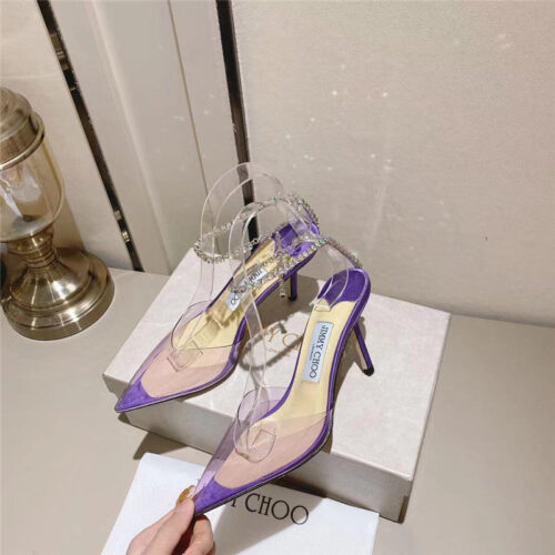 High Quality Luxury Jimmy Choo Paris Window Custom High-Heeled Sandals – Style 06295 product detail