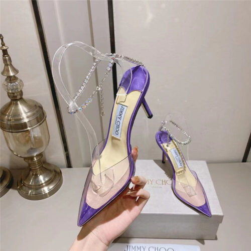High Quality Luxury Jimmy Choo Paris Window Custom High-Heeled Sandals – Style 06295 alternate view