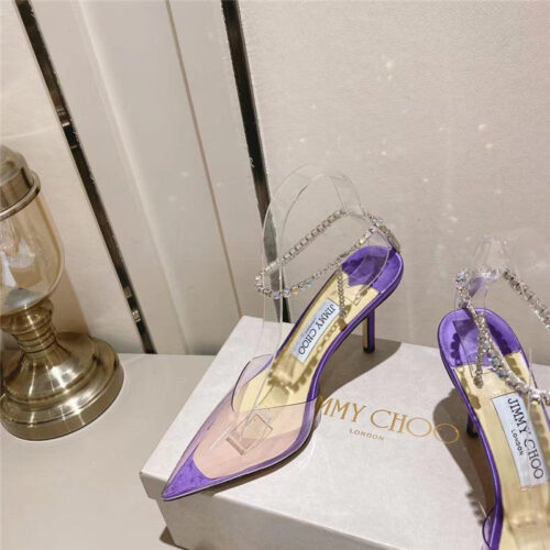 High Quality Luxury Jimmy Choo Paris Window Custom High-Heeled Sandals – Style 06295 product detail