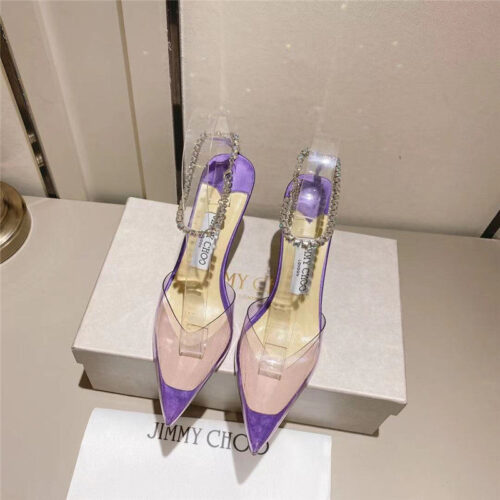 High Quality Luxury Jimmy Choo Paris Window Custom High-Heeled Sandals – Style 06295 product detail