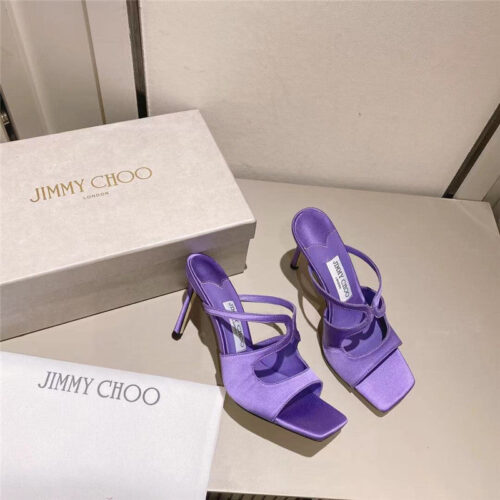 High Quality Luxury Jimmy Choo Paris Window Custom High-Heeled Sandals – Style 44151 product detail