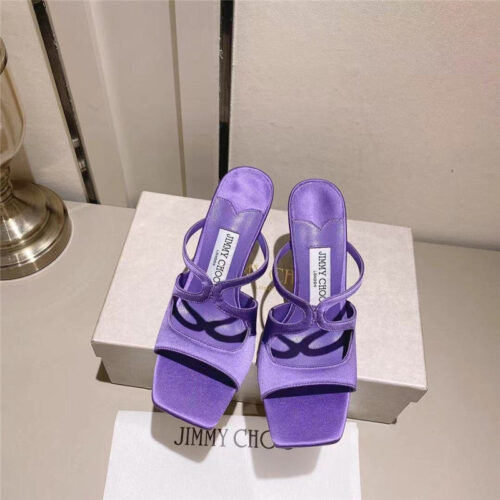 High Quality Luxury Jimmy Choo Paris Window Custom High-Heeled Sandals – Style 44151 product detail