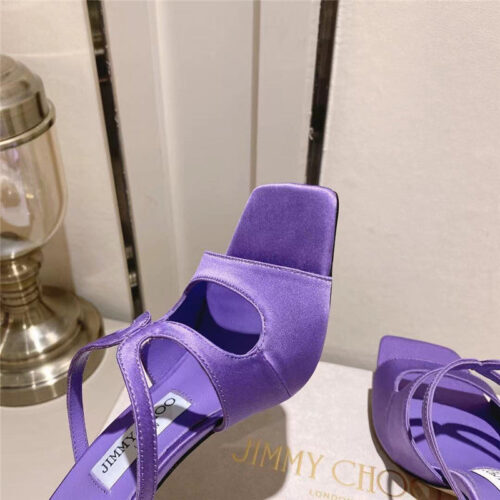 High Quality Luxury Jimmy Choo Paris Window Custom High-Heeled Sandals – Style 44151 product detail