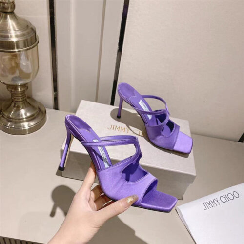 High Quality Luxury Jimmy Choo Paris Window Custom High-Heeled Sandals – Style 44151 alternate view