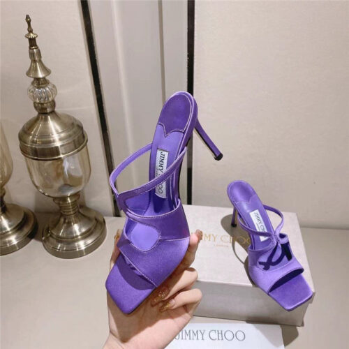 High Quality Luxury Jimmy Choo Paris Window Custom High-Heeled Sandals – Style 44151 product detail
