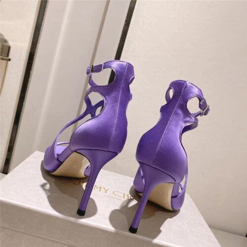 High Quality Luxury Jimmy Choo Paris Window Custom High-Heeled Sandals product detail