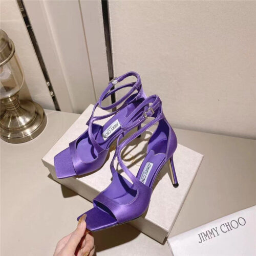 High Quality Luxury Jimmy Choo Paris Window Custom High-Heeled Sandals product detail