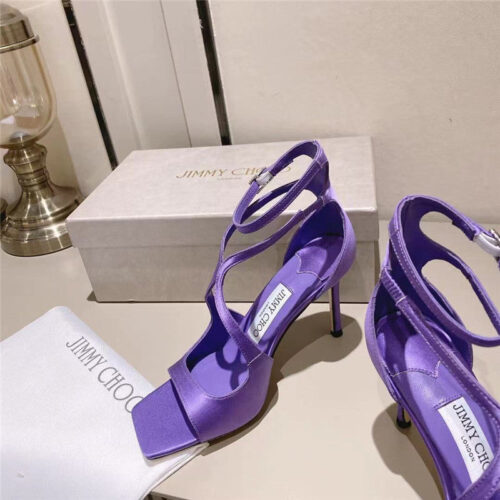 High Quality Luxury Jimmy Choo Paris Window Custom High-Heeled Sandals product detail