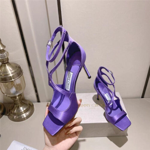 High Quality Luxury Jimmy Choo Paris Window Custom High-Heeled Sandals alternate view