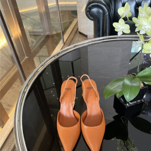 High Quality Luxury Fendi Slingback Shoes – Style 32243 product detail