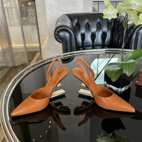 High Quality Luxury Fendi Slingback Shoes – Style 32243 alternate view