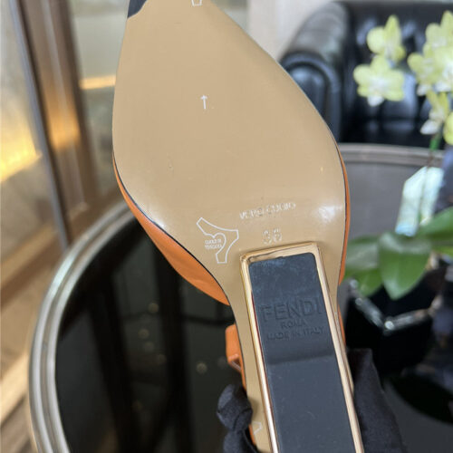 High Quality Luxury Fendi Slingback Shoes – Style 32243 product detail