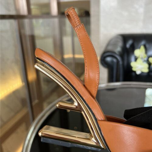 High Quality Luxury Fendi Slingback Shoes – Style 32243 product detail
