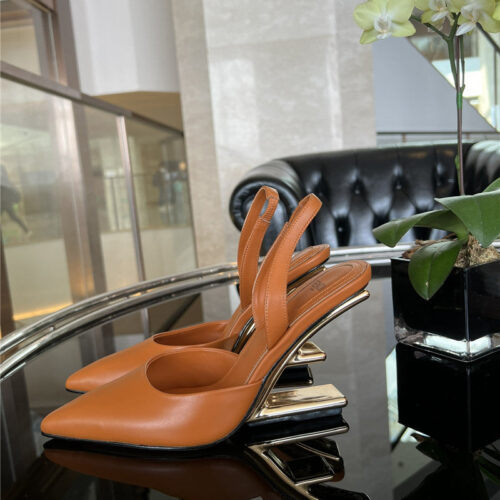 High Quality Luxury Fendi Slingback Shoes – Style 32243 product detail