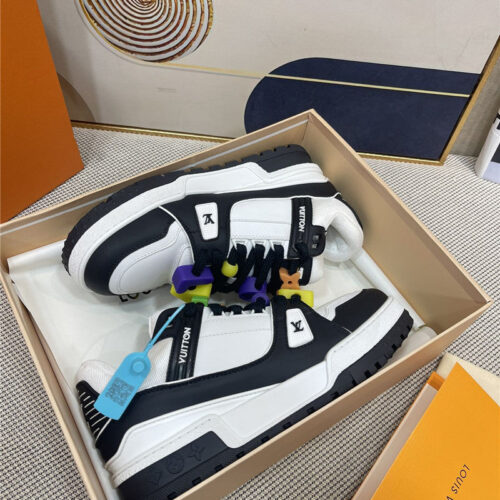 High Quality Luxury Louis Vuitton New Retro Basketball Shoes – Style 05283 product detail