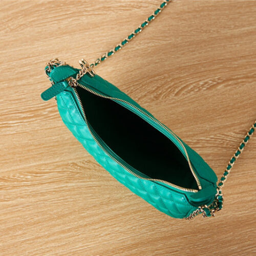 High Quality Luxury Chanel Small Hobo Bag Green product detail