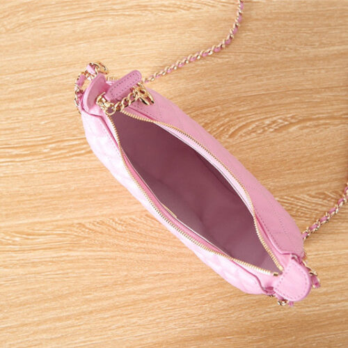 High Quality Luxury Chanel Small Hobo Bag Pink product detail