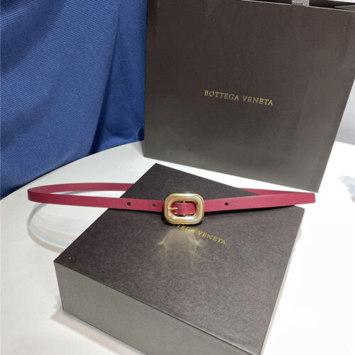 High Quality Luxury Bottega Veneta Chain Link Leather Belt – Style 31686