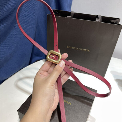 High Quality Luxury Bottega Veneta Chain Link Leather Belt – Style 31686 product detail