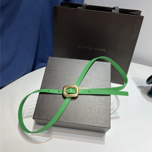High Quality Luxury Bottega Veneta Chain Link Leather Belt – Style 33382 product detail