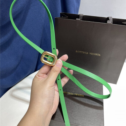 High Quality Luxury Bottega Veneta Chain Link Leather Belt – Style 33382 product detail