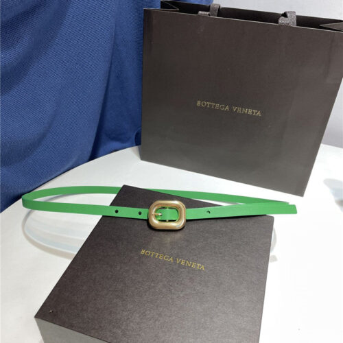 High Quality Luxury Bottega Veneta Chain Link Leather Belt – Style 33382