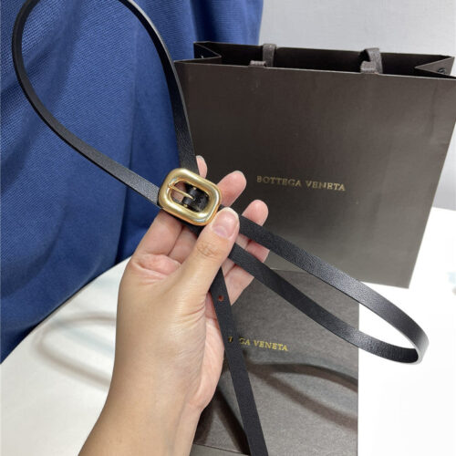 High Quality Luxury Bottega Veneta Chain Link Leather Belt product detail