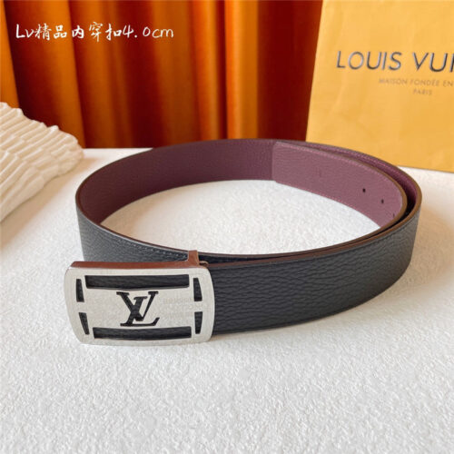 High Quality Luxury Louis Vuitton Classic Embossed Belt – Style 08582 product detail