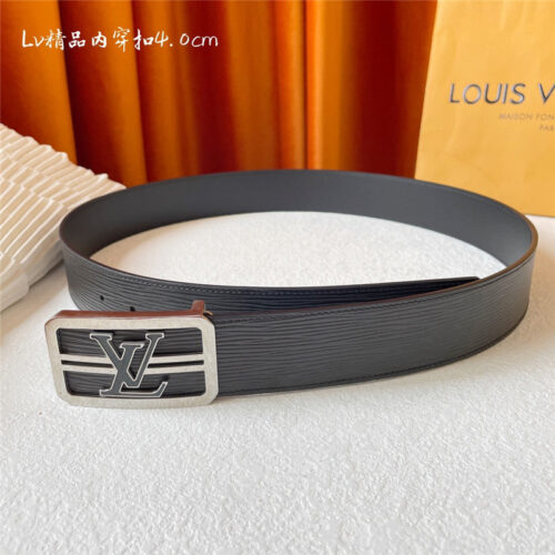 High Quality Luxury Louis Vuitton Classic Embossed Belt – Style 10278 product detail