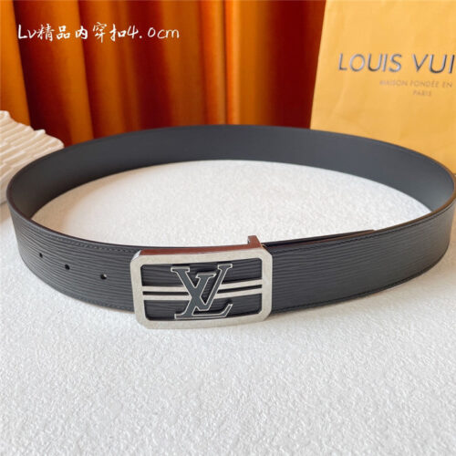 High Quality Luxury Louis Vuitton Classic Embossed Belt – Style 10278