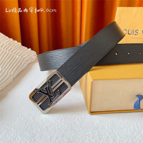 High Quality Luxury Louis Vuitton Classic Embossed Belt – Style 10278 product detail