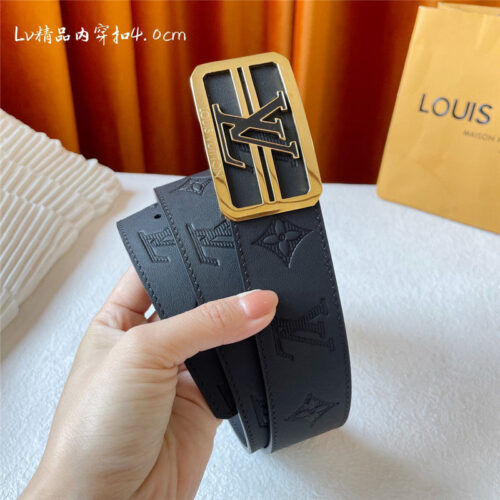 High Quality Luxury Louis Vuitton Classic Embossed Belt product detail