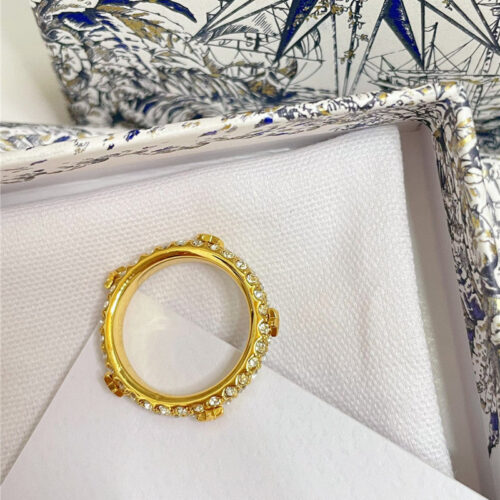 High Quality Luxury Dior Two Piece Ring product detail