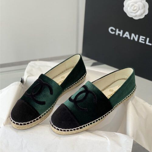 High Quality Luxury Chanel New Hemp Rope Bottom Fisherman Shoes