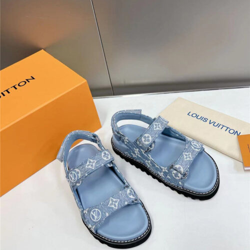 High Quality Luxury Louis Vuitton Spring Summer Beach Sandals